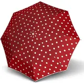 Knirps Parapluie rouge foncé / blanc