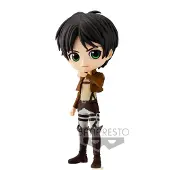 Banpresto Attack On Titan Eren Yeager Ver.a Q Posket 14 Cm Multicolore