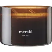 Meraki Scented Candle Dark Wood 340 g