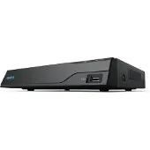 Reolink NVS8(NHD) - NVR PoE à 8 canaux pour l'enregistrement 24/7 Support jusqu'à 16MP Pas de disque dur intégré Capacité de stockage jusqu'à 12 To