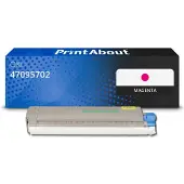 PrintAbout Toner compatible pour OKI 47095702 - Magenta