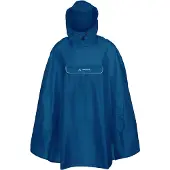 Vaude Valdipino Waterproof Poncho Bleu S Homme