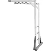 Axi Beach Tower Cadre D'Escalade En Bois En Gris Et Blanc | Élément D'Appoint Pour Aires De Jeux | Accessoires D'Escalade Pour Aire De Jeux - 205,7