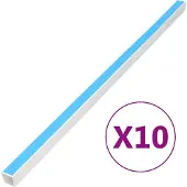 vidaXL Goulottes de câbles Autoadhésives 30x20 mm 10 m PVC