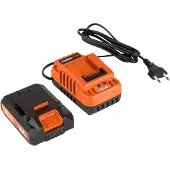 Powerplus Grass Trimmer 260 Mm 20v Orange One Size / EU Plug 220V