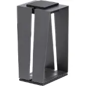 LES JARDINS Skaal Lanterne Solaire Space Grey Aluminium | 40 cm