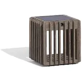 LES JARDINS Verti Lampe de Table Solaire