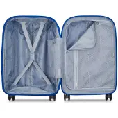 Delsey Valise cabine extensible Delsey Clavel 55 cm Bleu Klein
