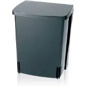 Brabantia Poubelle à encastrer 10 L Black