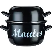 Masterclass Mussel Pot 18 Cm Noir