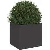 vidaXL Jardinière noir 32x30x29 cm acier