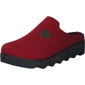 Rohde Chaussures pour femmes Foggia, sandales confortables, pantoufles, couleur rouge, pour la maison et les loisirs
