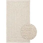 vidaXL Tapis ZIZUR Crème 60x110 cm Aspect jute Intérieur et extérieur
