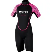 Mares Aquazone Manta 2.2 Mm Woman Short Sleeve Shorty Noir XS Femme