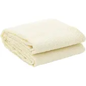 vidaXL Tapis de tente crème 5x3 m
