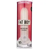 Perfect Fit - Fat Boy Micro Rainuré - gaine pénienne (17 cm, blanc)