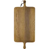 Dutchdeluxes Planche à pain Dutchdeluxes BBQ XL Rectangular Oiled Smoked Oak