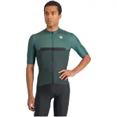 Sportful Pista Short Sleeve Jersey Vert 2XL Homme