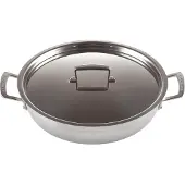 Le Creuset Sauteuse Le Creuset Magnetik Inox 30 cm