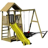 Wendi Toys LESA grand ensemble de jardin avec balançoire et bac à sable