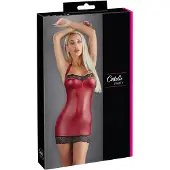 Cottelli - mini-robe brillante (rouge) - M