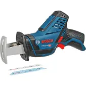 Bosch GSA 10.8 V-LI, Lithium-Ion (Li-Ion), 10.8 V, 1.3 Ah, 1.2 kg, noir, bleu - sans batteries