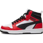 Puma Baskets 'Rebound V6' rouge / noir / blanc