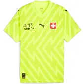 Puma Garçons, Maillot de football, SFV GK Jersey SS Replica Jr (152), Jaune, 152