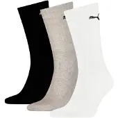 Puma Chaussettes - 3 Pack - Sport - Blanc/Gris Chiné/Noir - - 43/46 - Chaussettes