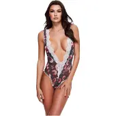 Baci Lingerie - body en dentelle fleurie - M/L