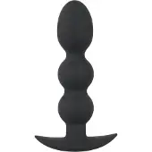 Black Velvets Heavy - plug anal boule 145 g (noir)