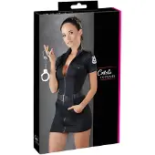 Cottelli Police - déguisement policière - robe courte noire - L