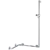 Keuco Main courante de douche PLAN CARE avec barre de douche 797/880/1265mm vc