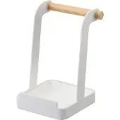 Yamazaki Tosca porte-couvercle et porte-cuillère, blanc