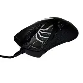 A4Tech XL-747H, souris gaming, ANTI-VIBRATE, 3600DPI, motif araignée bleu