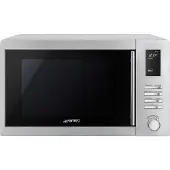Smeg Moe25x Microwave With Grill Argenté 25 Liters / EU Plug 220V
