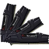 G.Skill Ripjaws V - DDR4 - kit - 32 Go: 4 x 8 Go - DIMM 288 broches - 3600 MHz / PC4-28800 - CL18 - 1.35 V - mémoire sans tampon - non ECC - noir classique