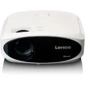 Lenco Projecteur LCD Full HD 1080P avec Bluetooth Blanc