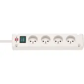 Brennenstuhl Multiprise Bremounta 4 prises, 150 cm, 3500 W, version française