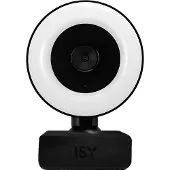 ISY Webcam Full Hd Avec Ring Light Noir (iw 1080-1)