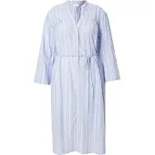 ONLY Robe 'CARCATTALINA' bleu clair / blanc