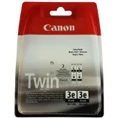 Canon BCI-3EBK, 2-pack cartouche d'encre 2 pièce(s) Original Noir