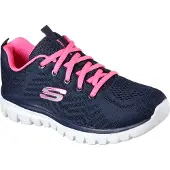 SKECHERS Sneakers 12615W-NVHP in Blue color size 38