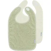 Meyco Baby Bavoir Popcorn 27x43 Cm 2 Unités