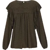 Gaya Chemisier 'Fashion Look' olive / vert foncé