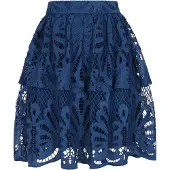 Faina Jupe bleu marine