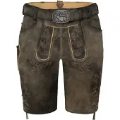 Spieth & Wensky Pantalon folklorique marron