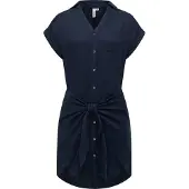 Ragwear Robe-chemise 'Bahaya' bleu marine