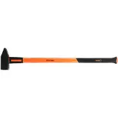 Neo Tools Marteau de menuisier, manche en fibre de verre, poignée ergonomique caoutchoutée, tige forgée, affûtée, trempée par induction, certificats GS et Rheinland, DIN 1193 (3 kg)