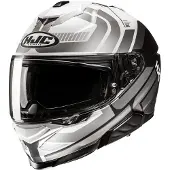 HJC i71 Viz MC5 Casque Intégral Blanc/Gris/Noir XS unisex
